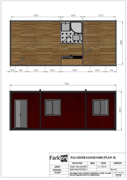 POLYESTER KONTEYNER (PLAN 4)